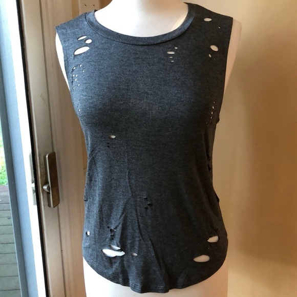 Distressed Tank Top - Picture 1 of 5